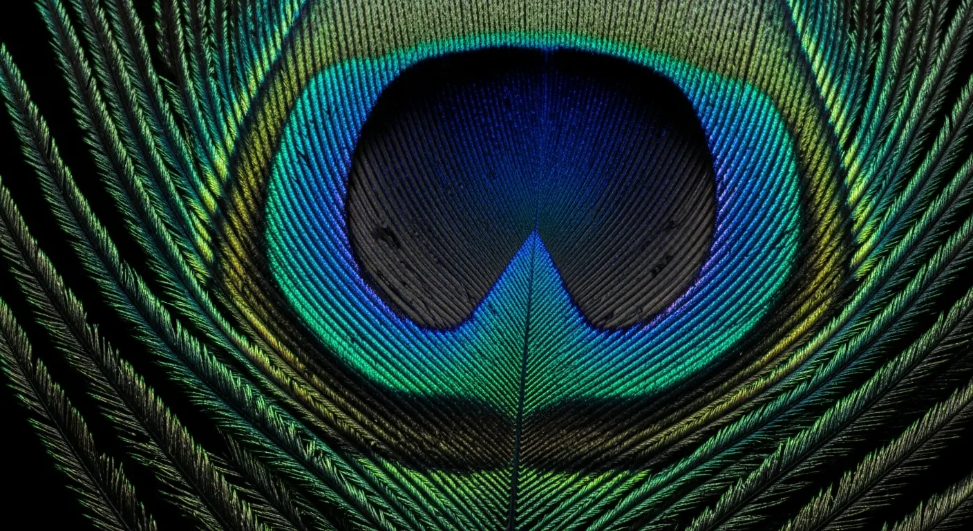 Peacock Feather Texture